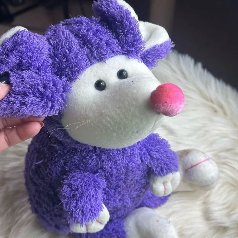 Purple Plush Toy VINTAGE - Picture 4 of 10